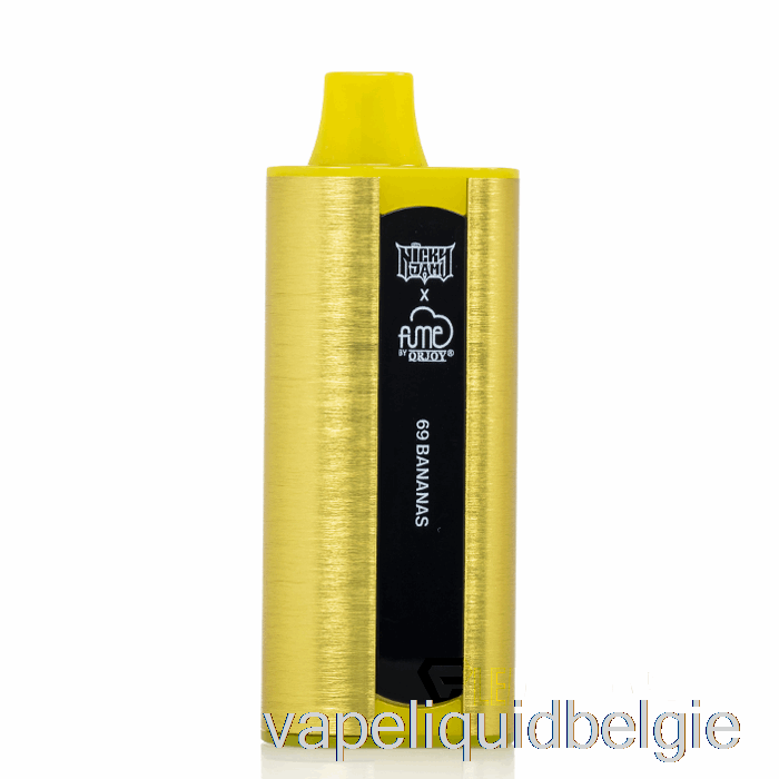 Vape België Nicky Jam X Fume 10000 Wegwerp 69 Bananen
